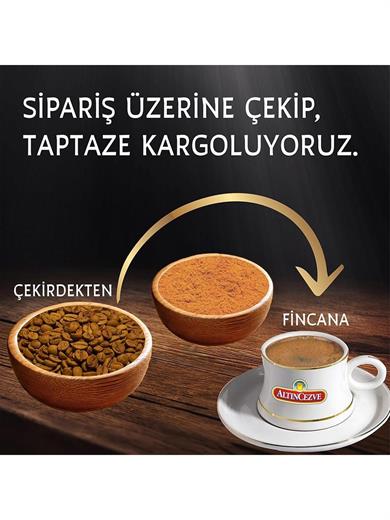 Günlük Taze Çekilmiş Türk Kahvesi