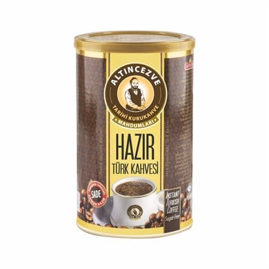 Hazır Türk Kahvesi Sade 500 Gr Teneke
