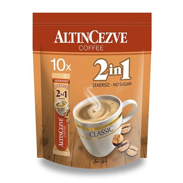 2si1 Arada 10′ lu Paket (Tek İçimlik) Şekersiz – 13 Gr x 10 Adet