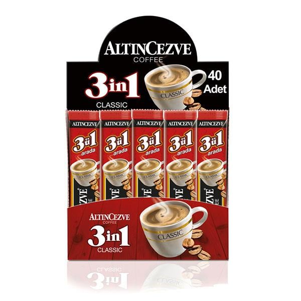 3ü1 Arada Classic 40′ lı Paket Tek İçimlik | 15 Gr x 40 Adet
