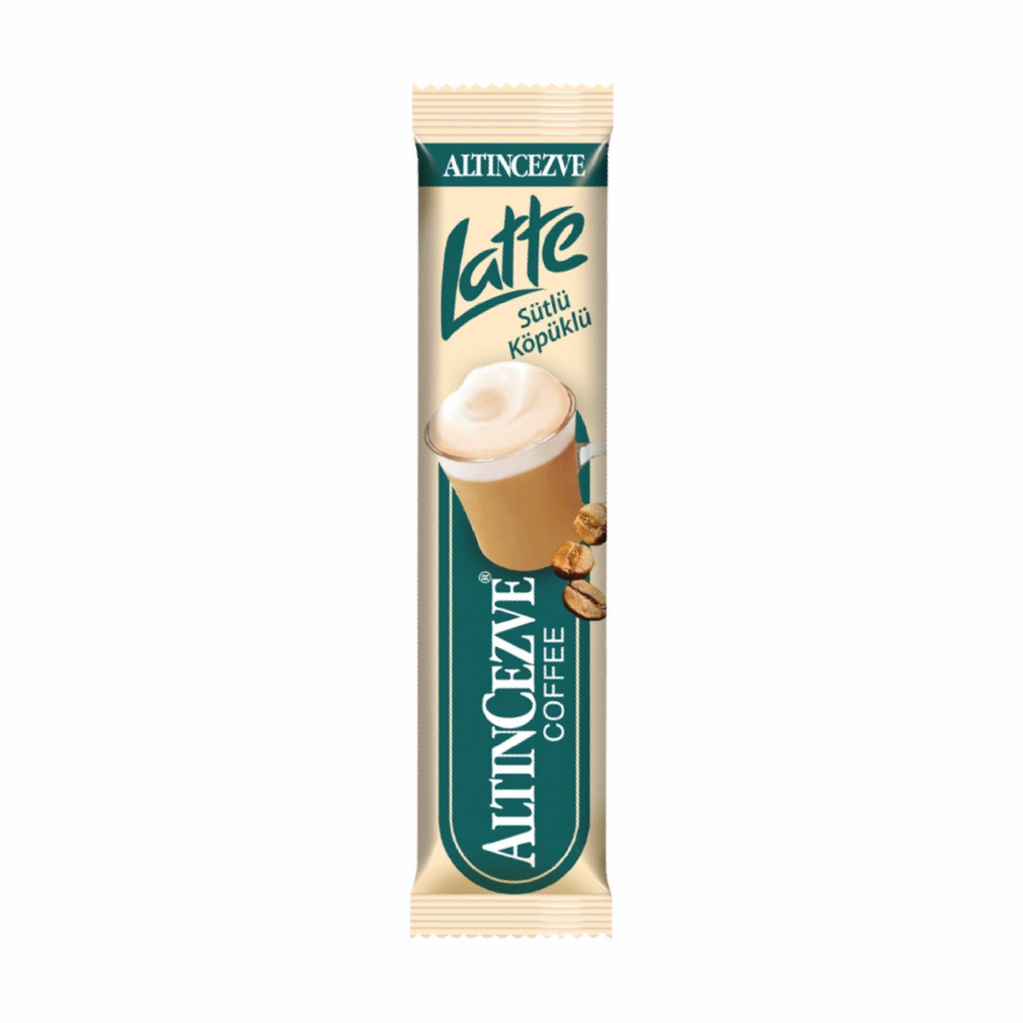 Altıncezve Latte Sütlü Köpüklü 40′ lı Paket (Tek İçimlik) 16 Gr x 40 Adet