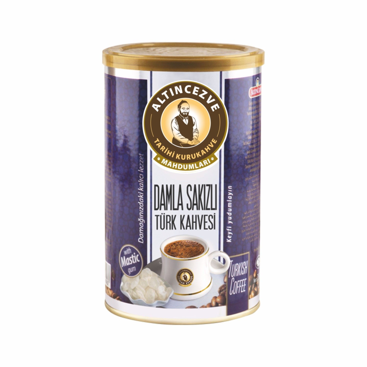 Damla Sakızlı Türk Kahvesi 500 Gr Teneke
