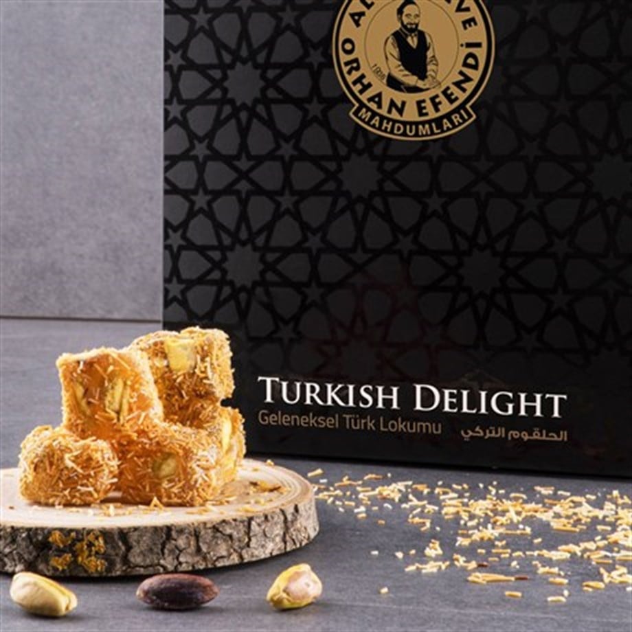 Orhan Efendi Kadayıflı Antep Fıstıklı Lokum 200 Gr