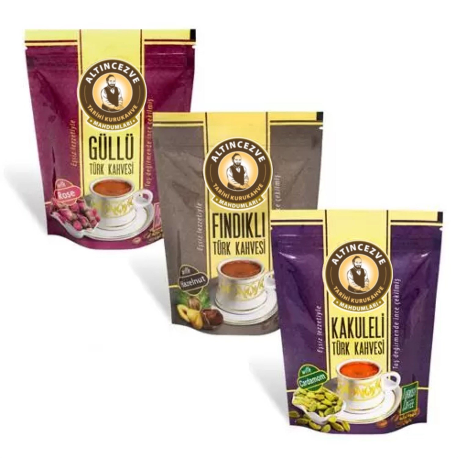 Orhan Efendi Keyif Paketi 2 | Güllü – Fındıklı – Kakuleli 100 Gr x 3 Adet