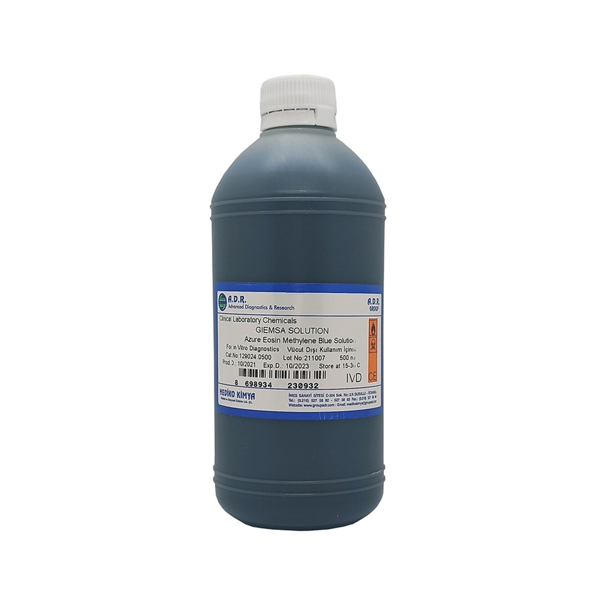 Giemsa Boyası 500 Ml.