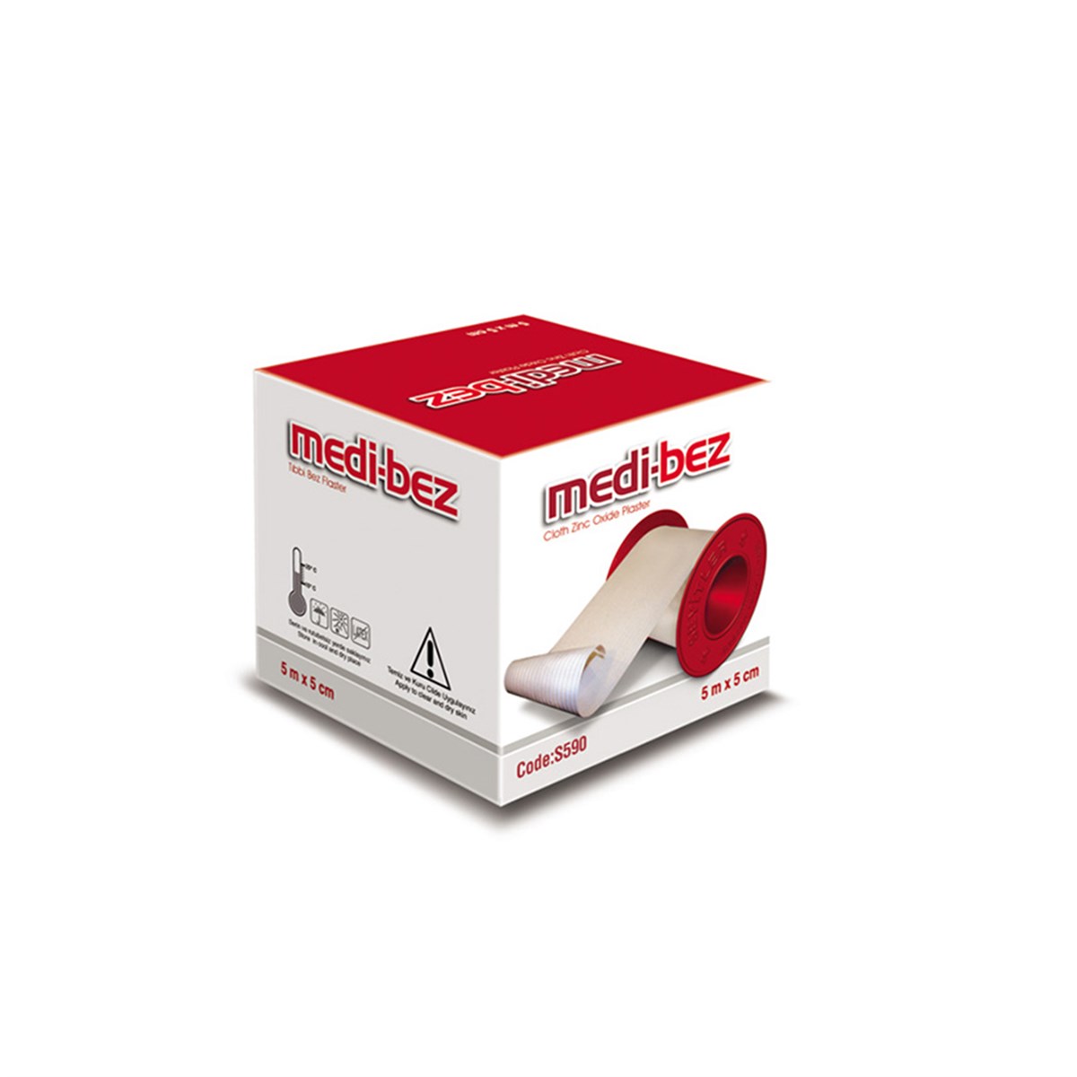 Medibez Flaster 5cm x 5mt.