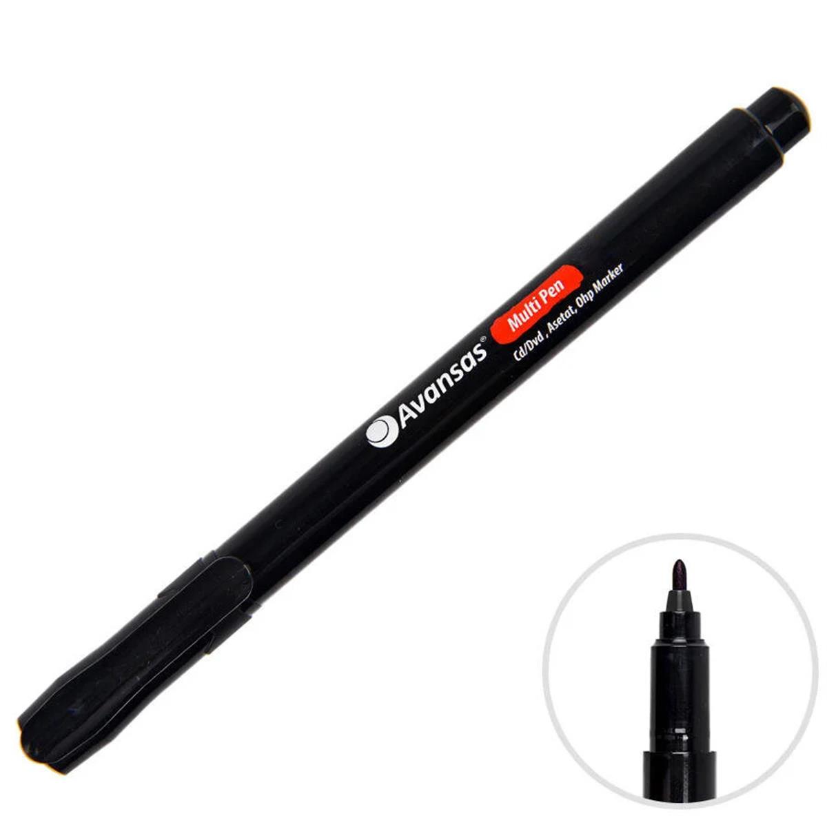 Multipen Asetat Kalemi  Karışık Renk
