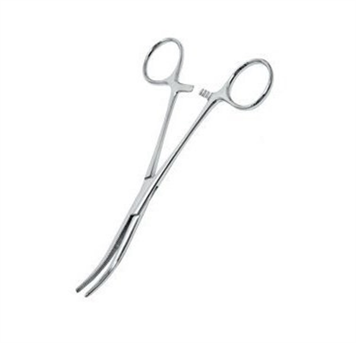 Veteriner Hemostatik Pens. 24 cm. Eğri