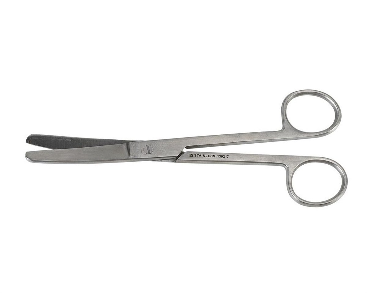 Veteriner Makas. 16 cm. K/K. Eğri