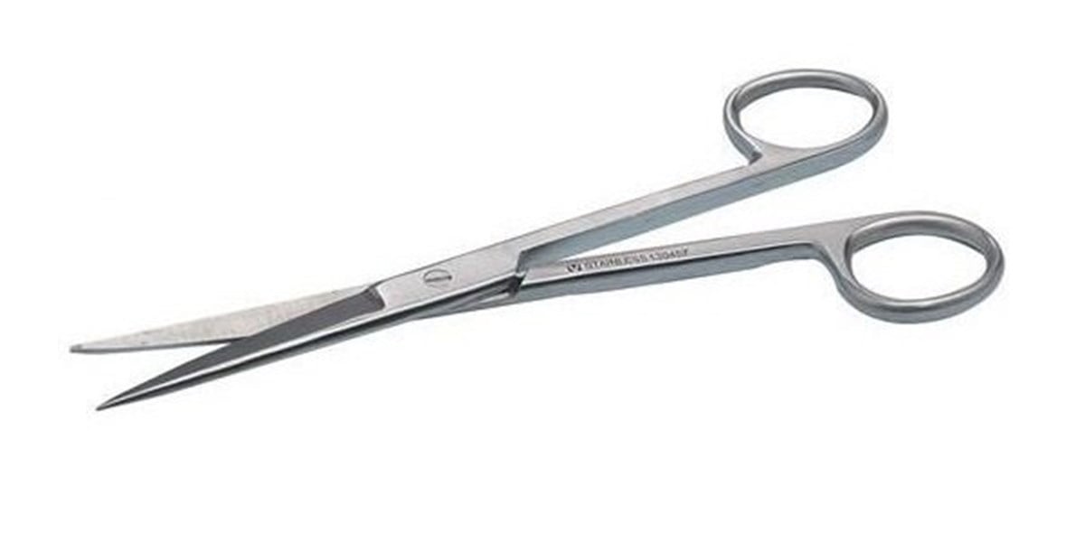 Veteriner Makas. 16 cm. S/S. Düz. Avrupa Kalite