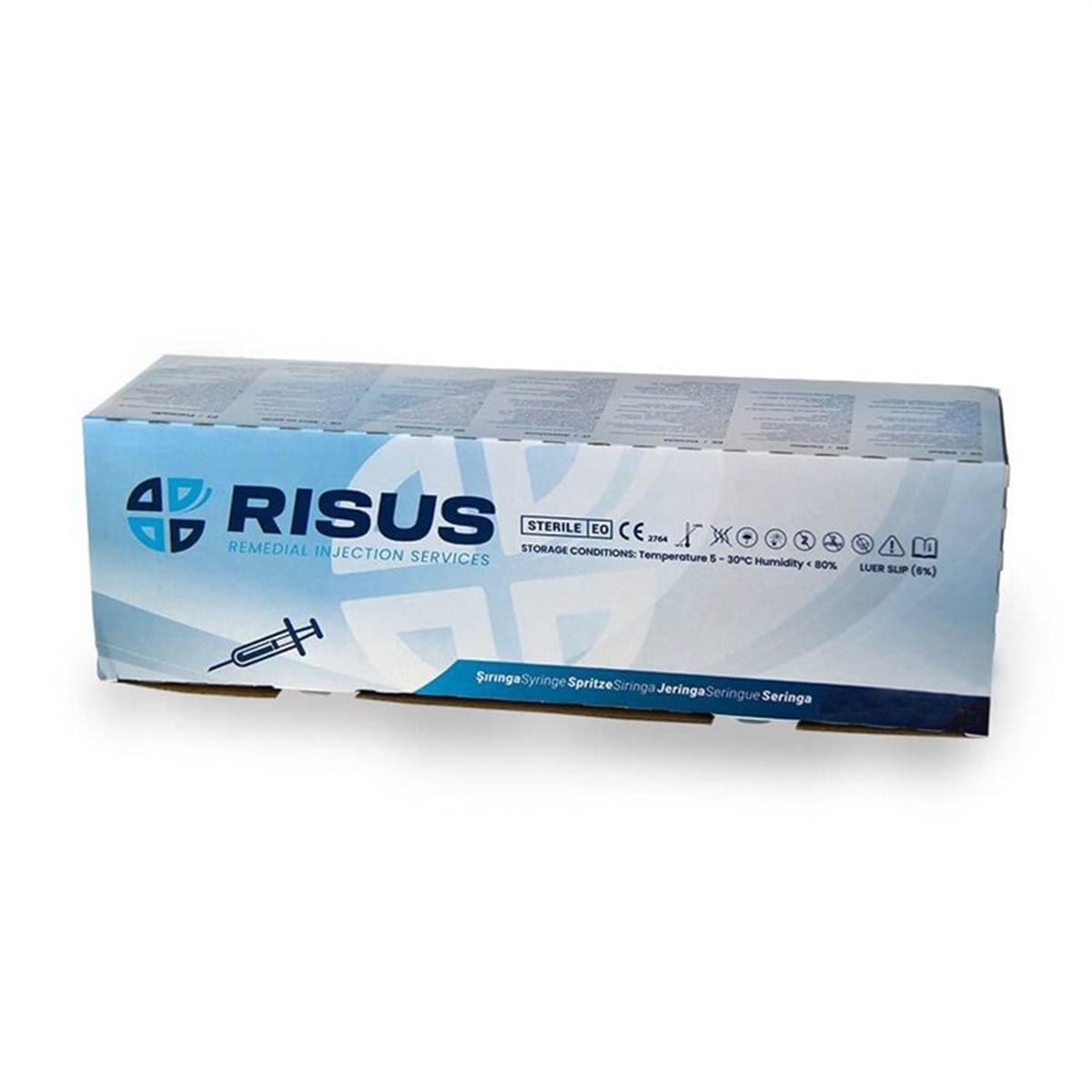 Enjektör 5 cc 3P Siyah (RİSUS-250)