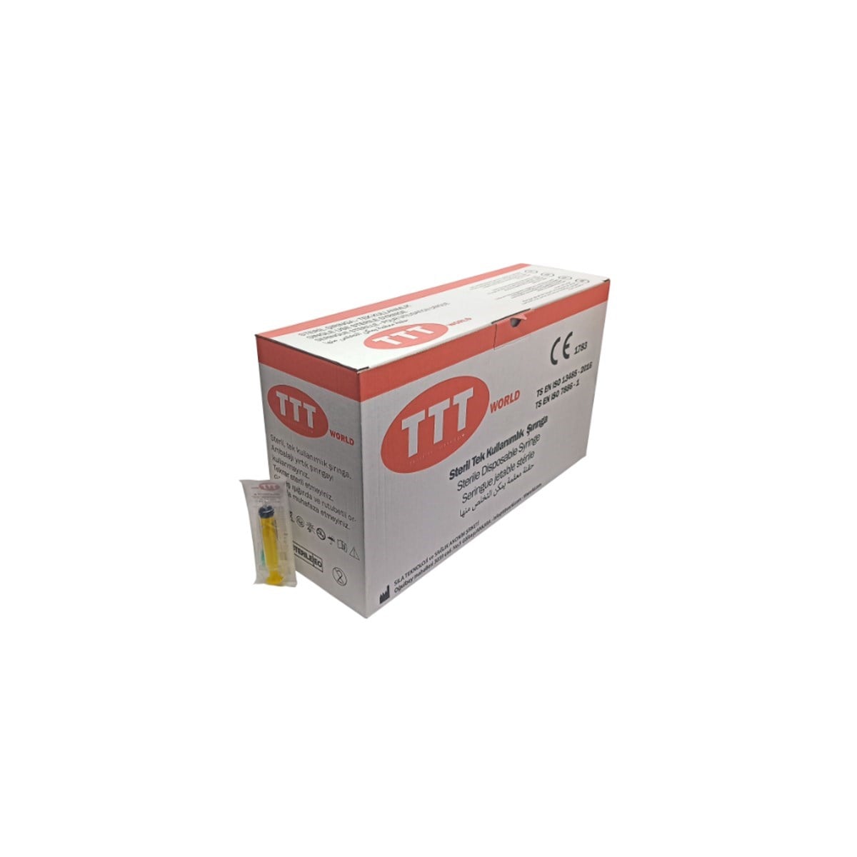 Enjektör 5 cc 3P Yeşil Uzan (TTT-200)