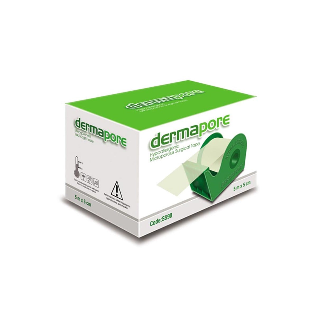 Flaster Kağıt 5 cm * 5 mt Dermapore
