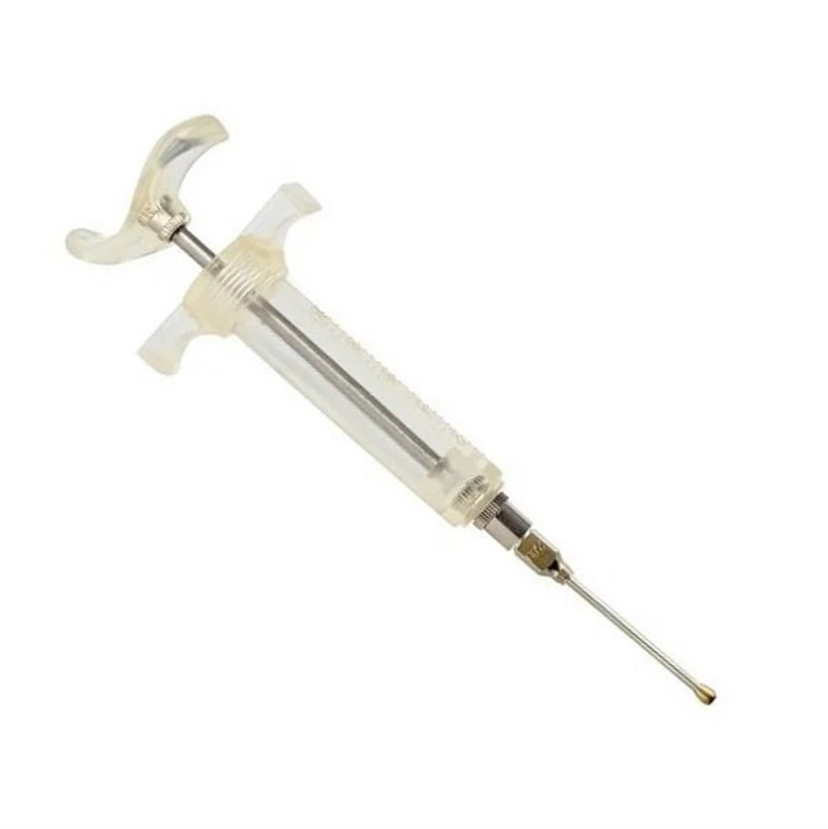 Kuş Besleme Enjektörü. Mika. 10 ml + 14G Kanül. Eğri Uçlu