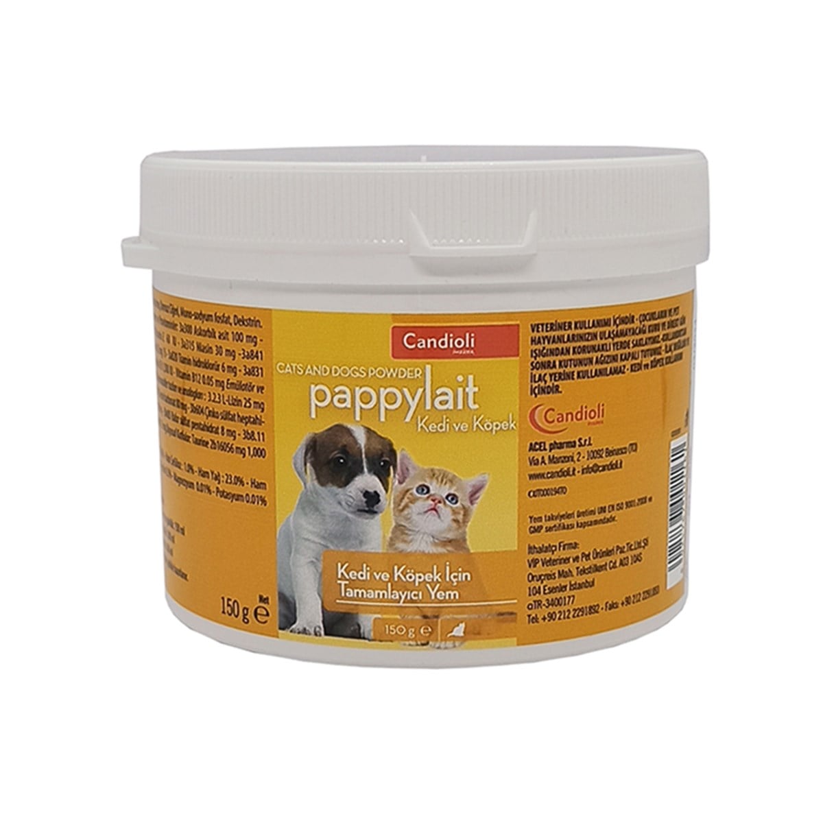 Pappylait Süt Tozu 150 Gr.