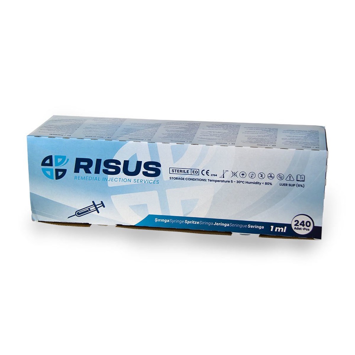 Steril İnsülin Enjektörü (Risus) 240 Ad.