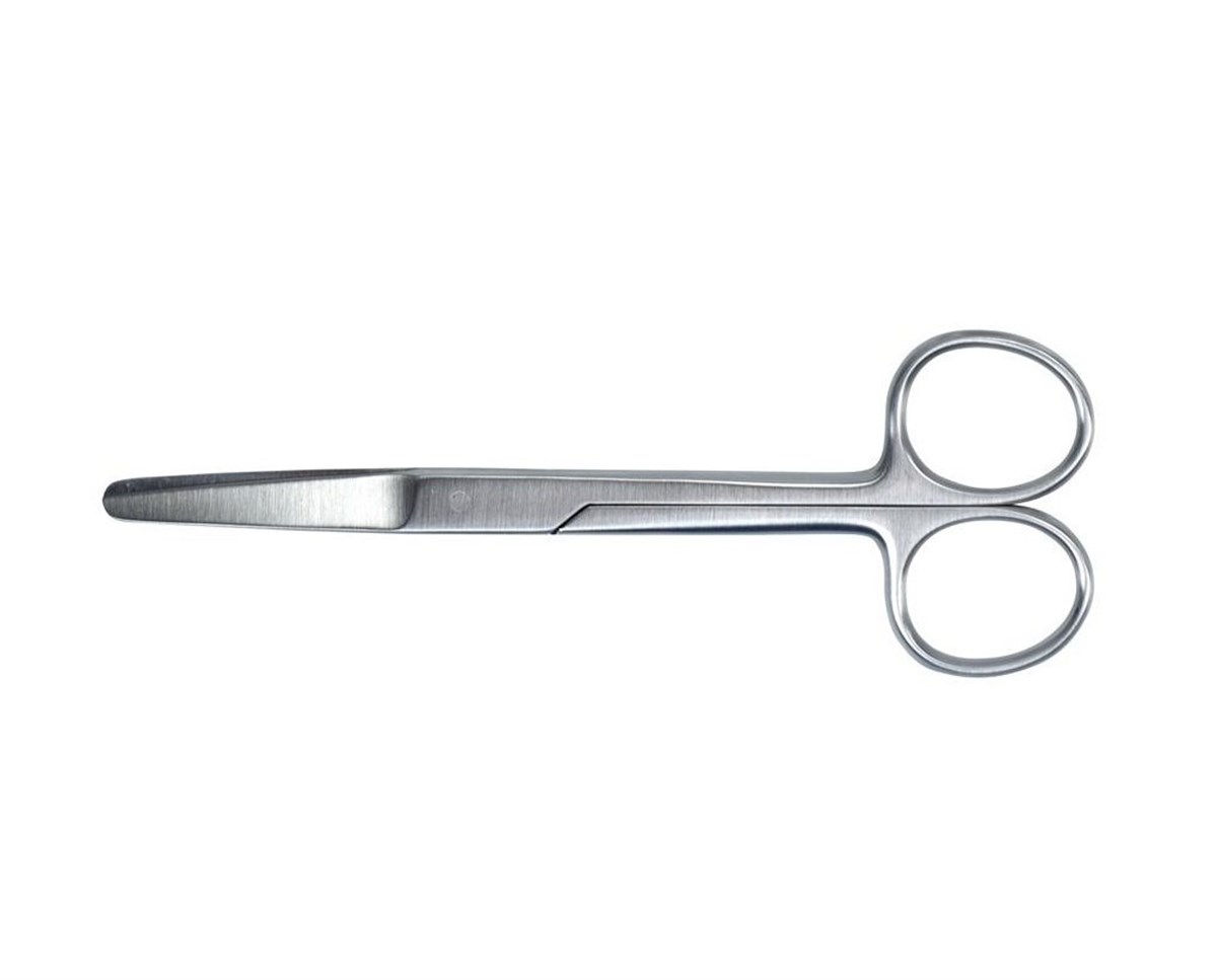 Veteriner Makas. 14 cm. K/K. Eğri