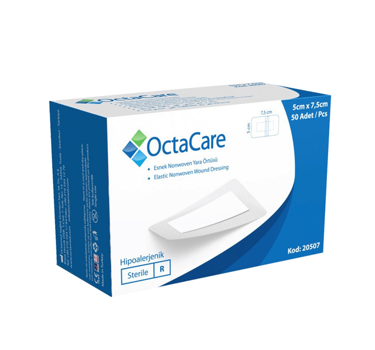 Yara Örtüsü5cmx7,5cm Octacare