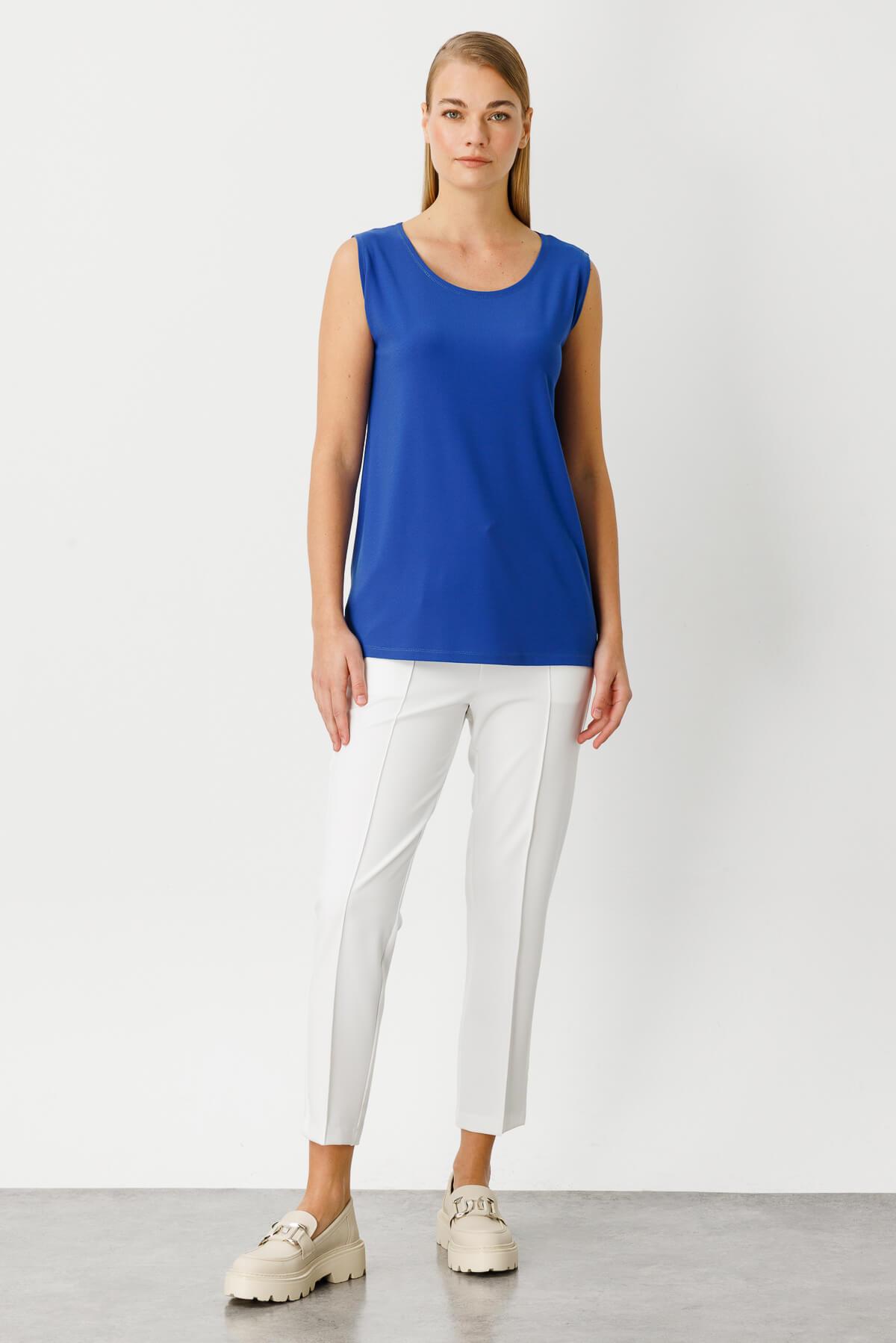 Mutlu Ertan Kadın Basic Atlet Saks 3987