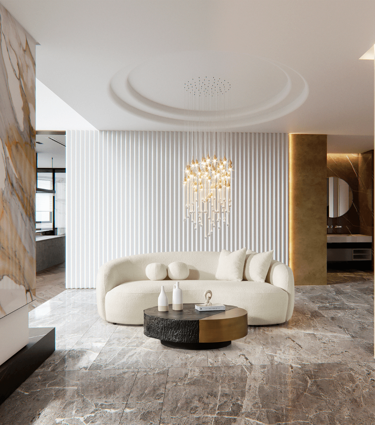 Gorki Teddy Sofa Beige
