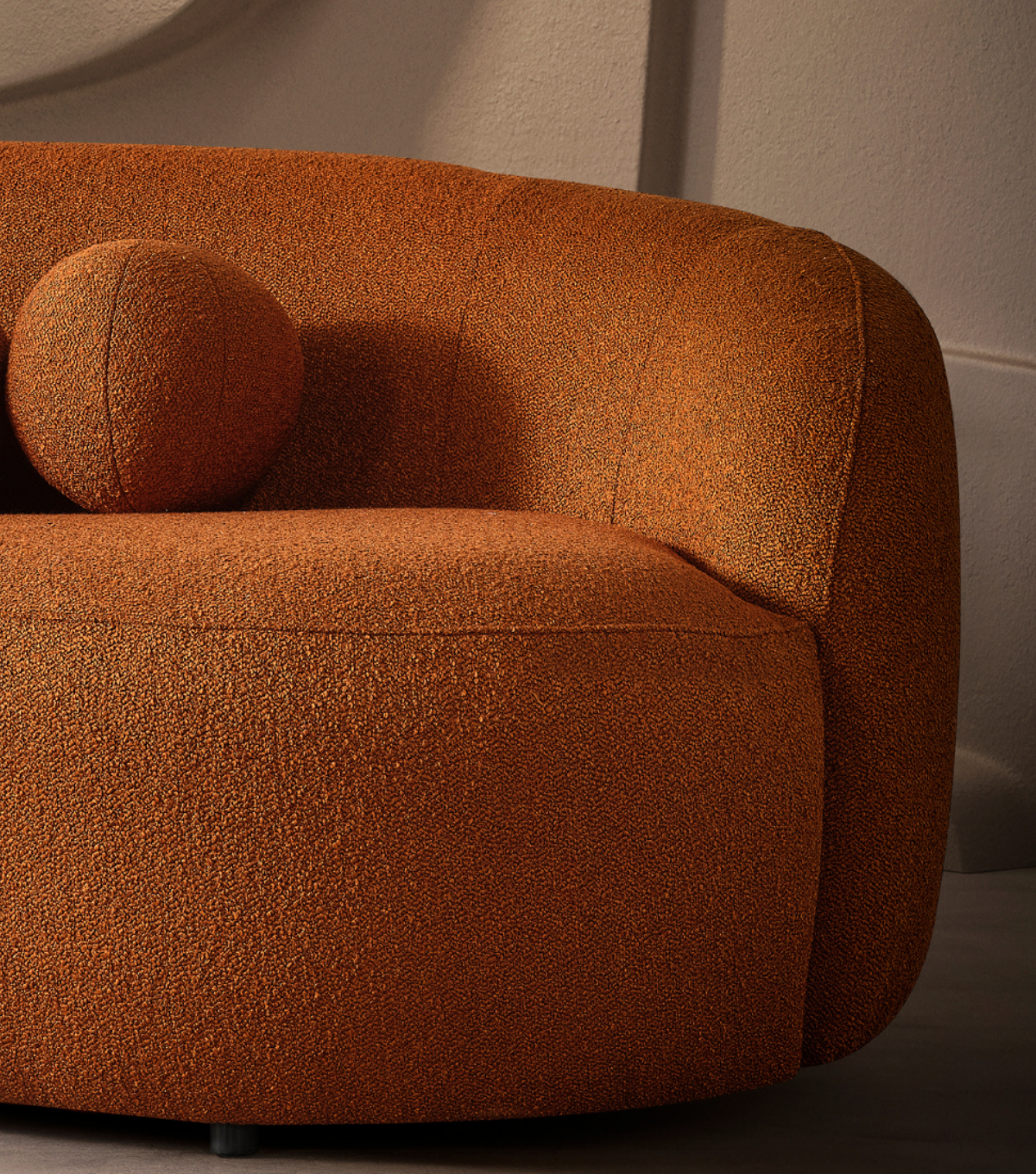 Gorki Teddy Sofa Cinnamon