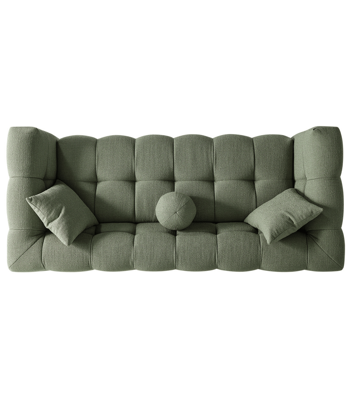 Nammos Comfort Teddy Sofa Green 1048