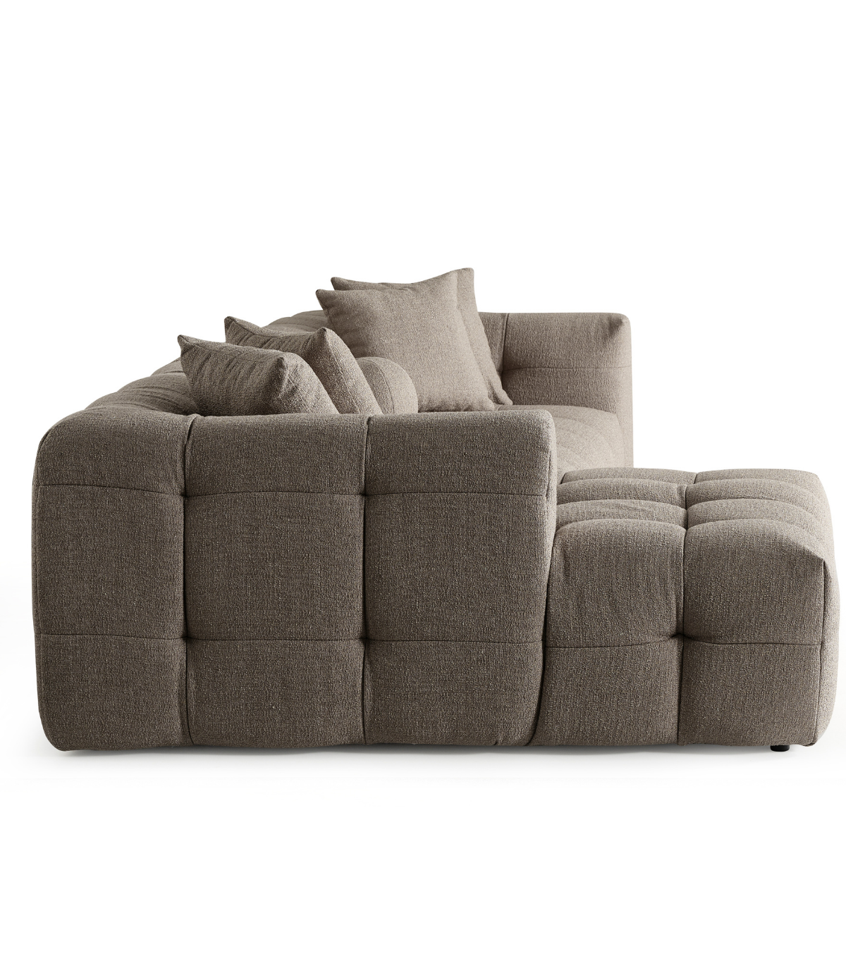 Nammos Comfort Teddy Köşe Takımı Kahverengi 1002