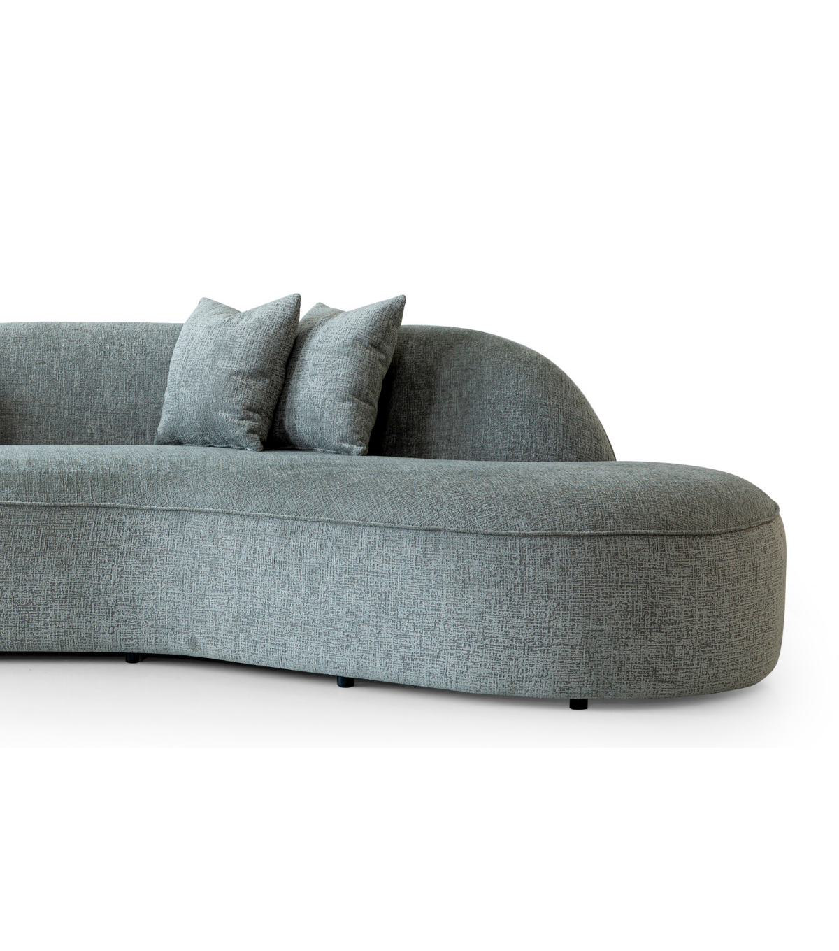 Petit Teddy Corner Sofa Aqua Green