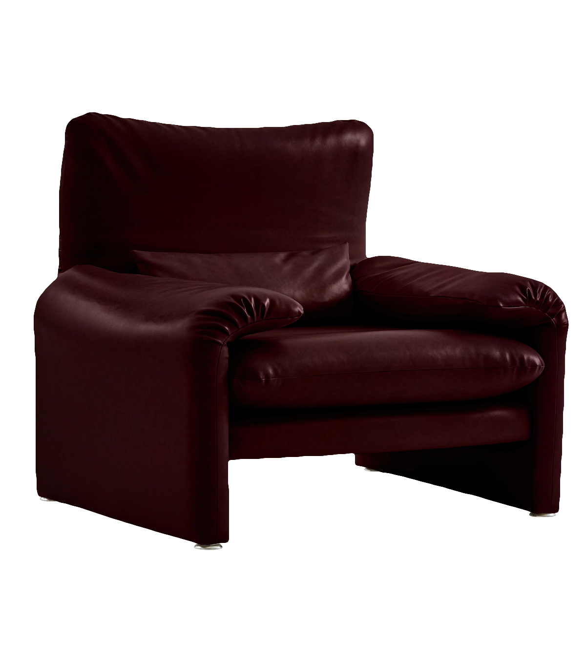 Proteo Comfort Mekanizmalı Bordo Deri Berjer