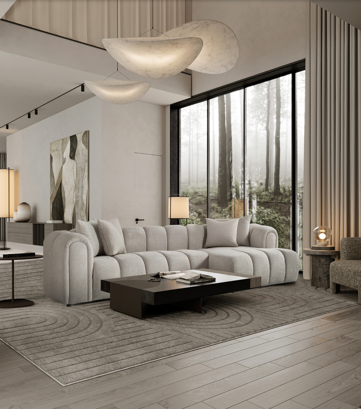 Rui Comfort Köşe Takımı Kanepe 1004