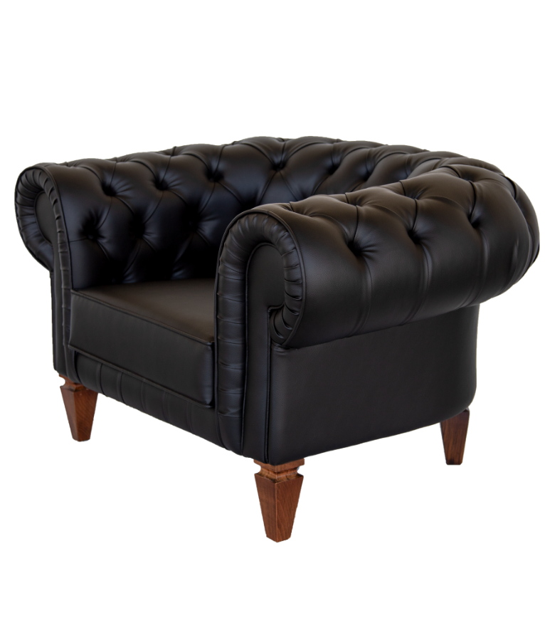 Vivaldi Chester Berjer Deri Siyah