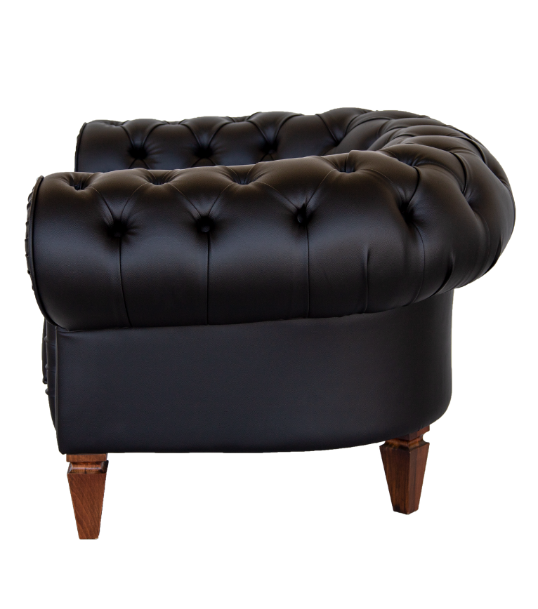 Vivaldi Chester Berjer Deri Siyah