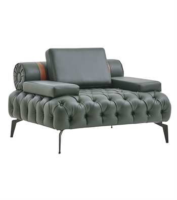 Alex Kapitone Berjer Deri Yeşil