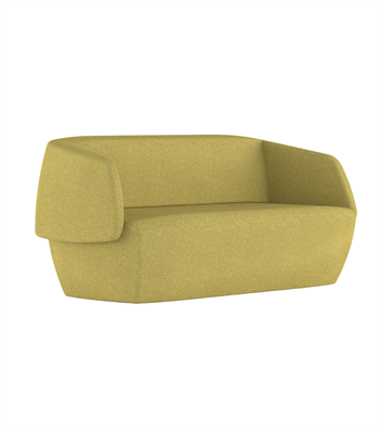 Belluno Green Double Sofa