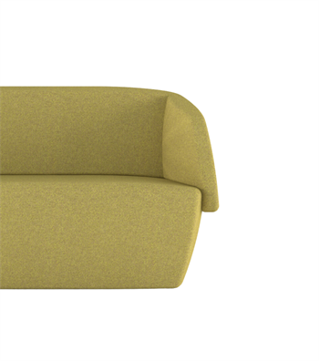 Belluno Green Double Sofa