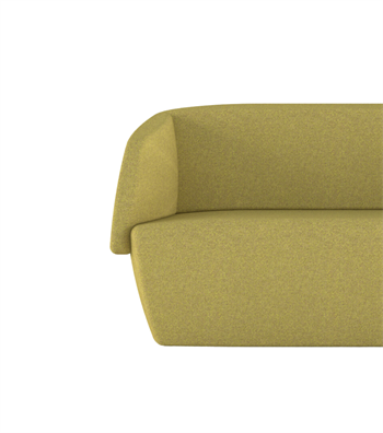 Belluno Green Double Sofa