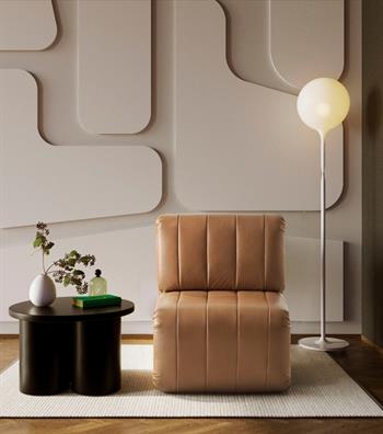 Bristol Symmetrical Leather Armchair