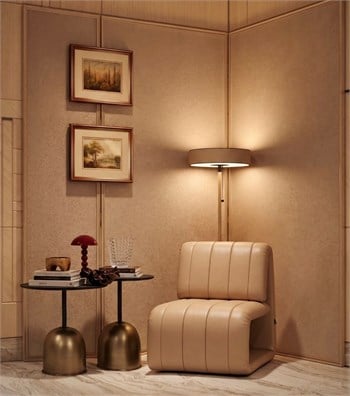 Bristol Symmetrical Leather Armchair