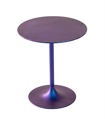 Burga Cosmic Blue Ahşap Yan Sehpa