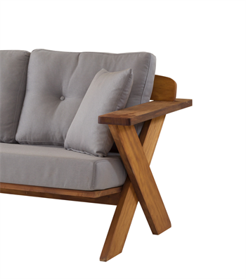 Como Bahçe Üçlü Koltuk