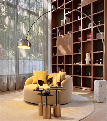 Gorki Loveseat Berjer