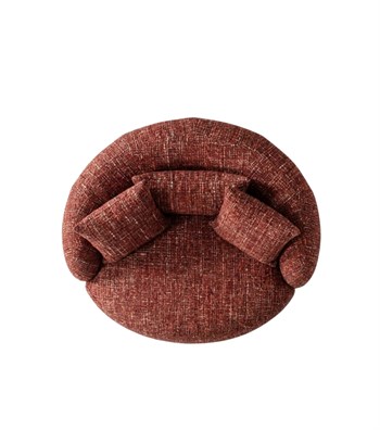 Gorki Loveseat Berjer Kırmızı