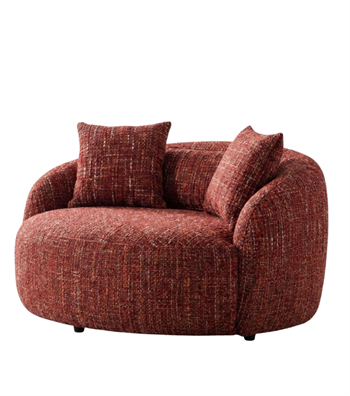 Gorki Loveseat Berjer Kırmızı