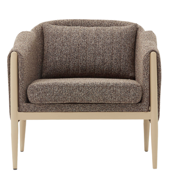 Jojo Metal Ayak Kahverengi Berjer