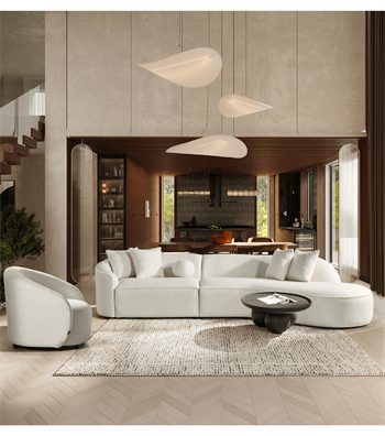 Linda Teddy Armchair White