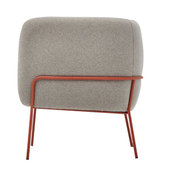 Lucia Rose Metal Ayak Kahverengi Berjer