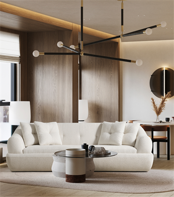 Madrid Comfort Sofa White 09 