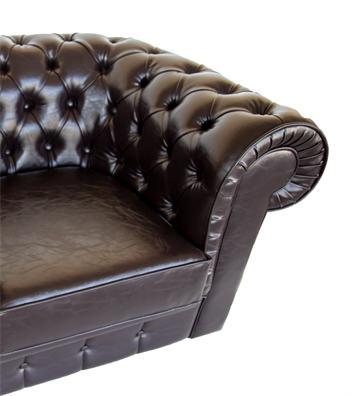 Mozart Chester Berjer Deri Kahverengi