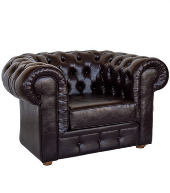 Mozart Chester Berjer Deri Kahverengi