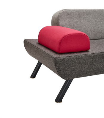 Pablo Triple Sofa / Waiting Armchair Gray